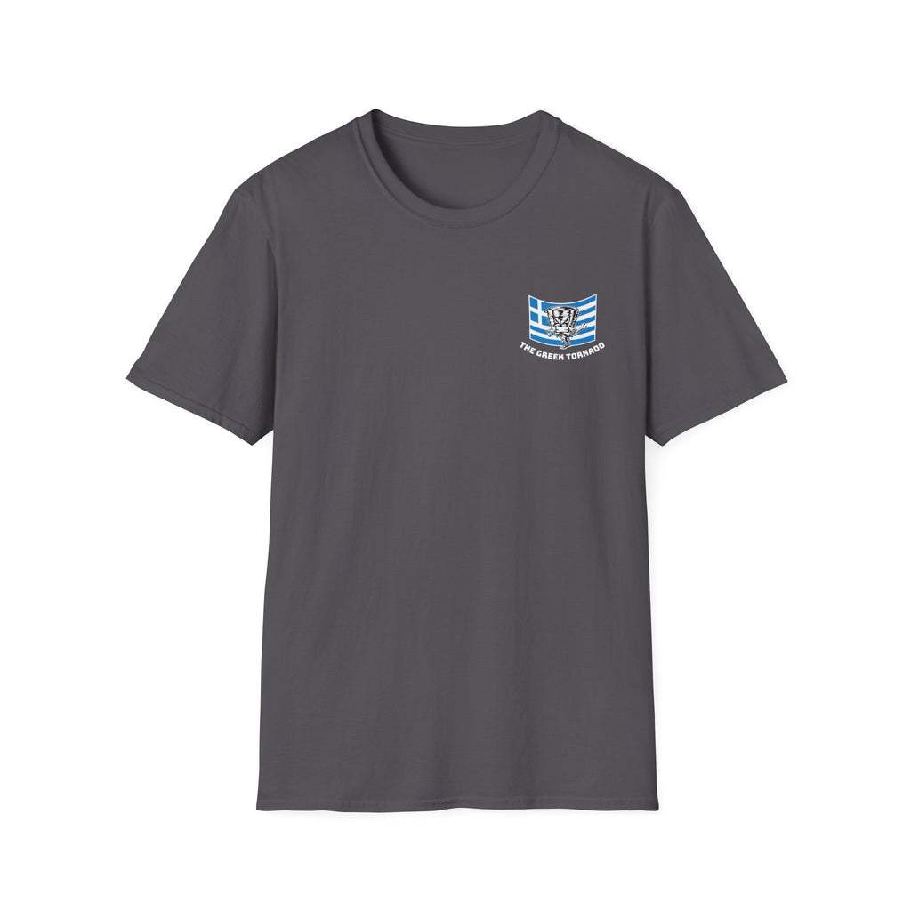 The Greek Tornado Shirt Large Back Design