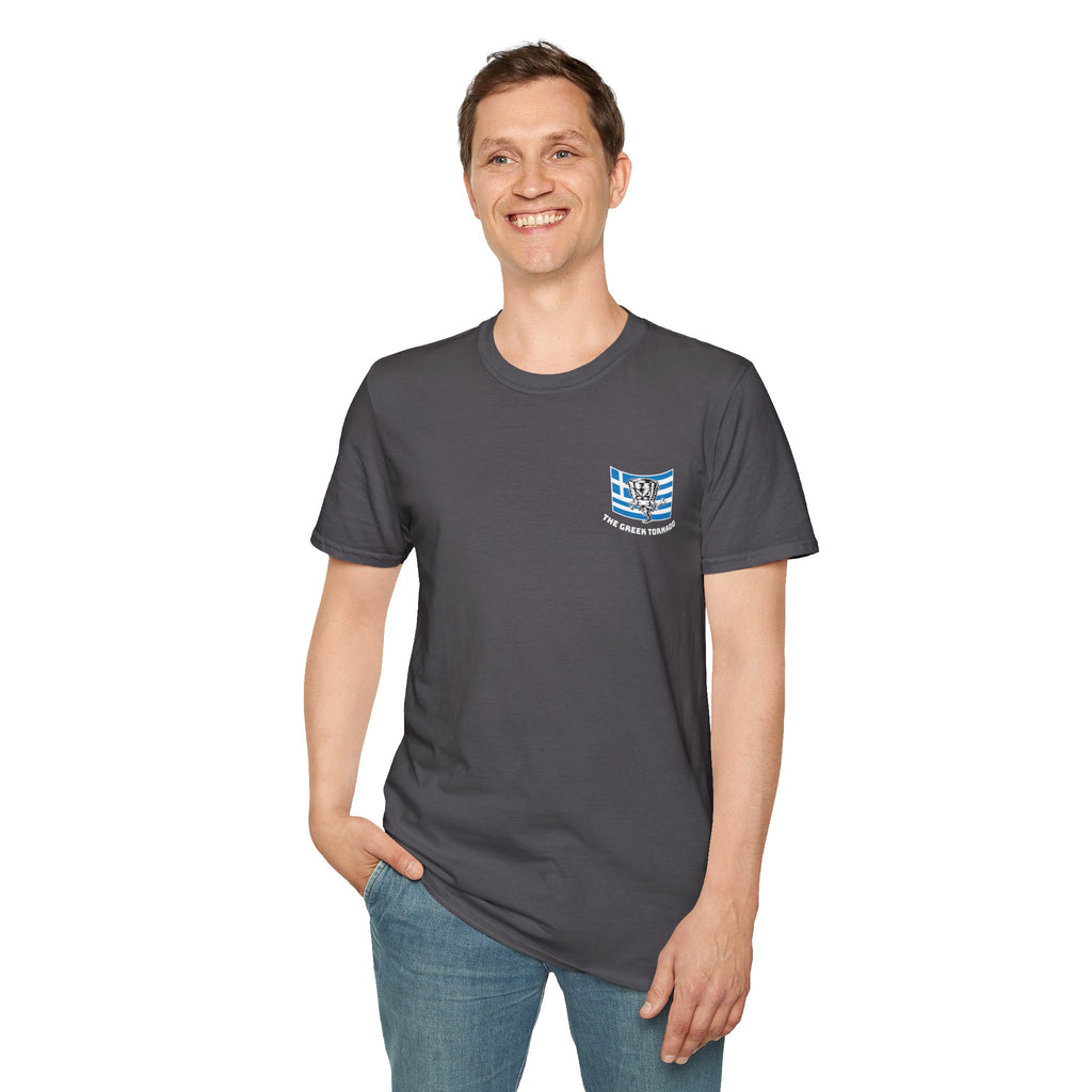 The Greek Tornado Shirt Large Back Design