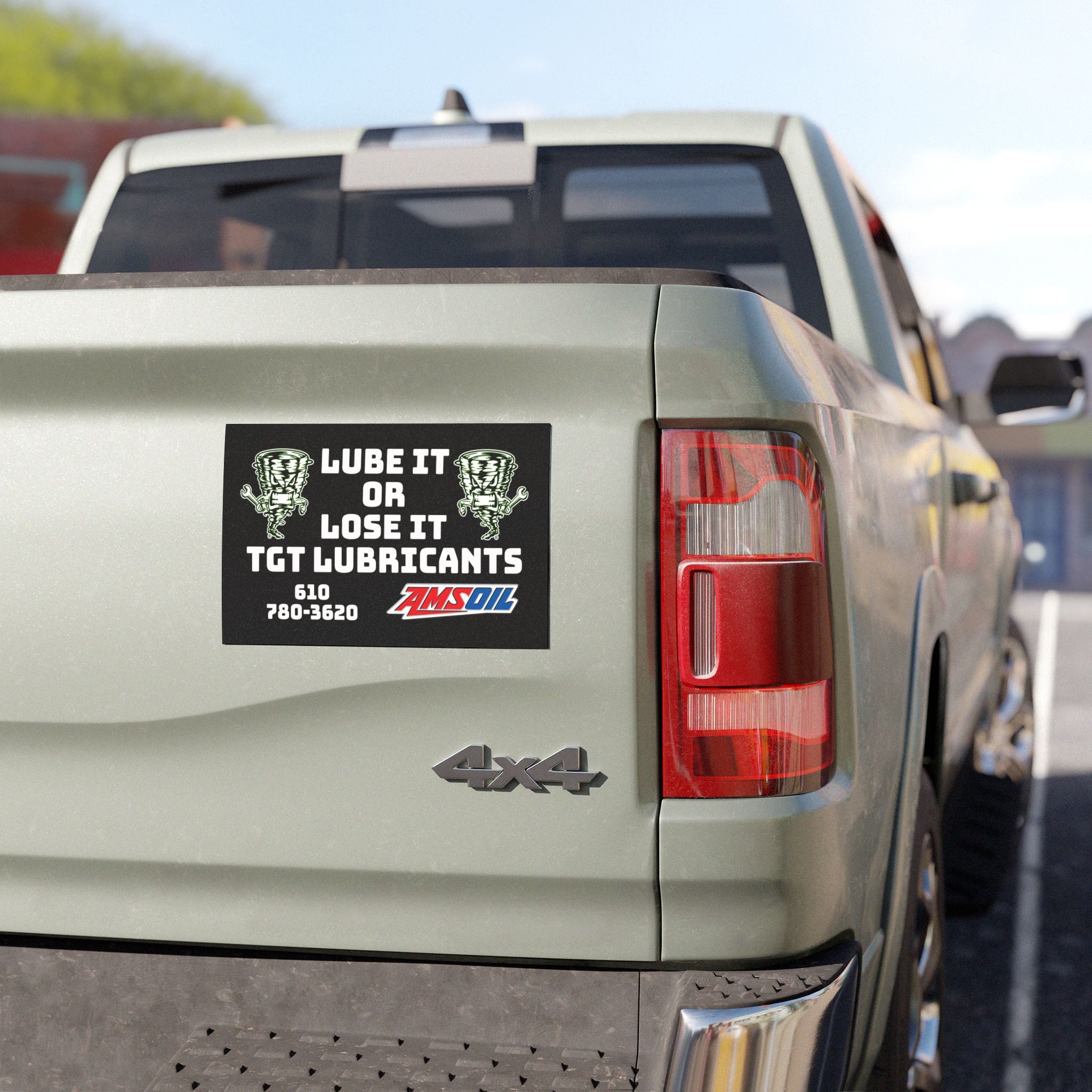 TGT Lubricants Car Magnets