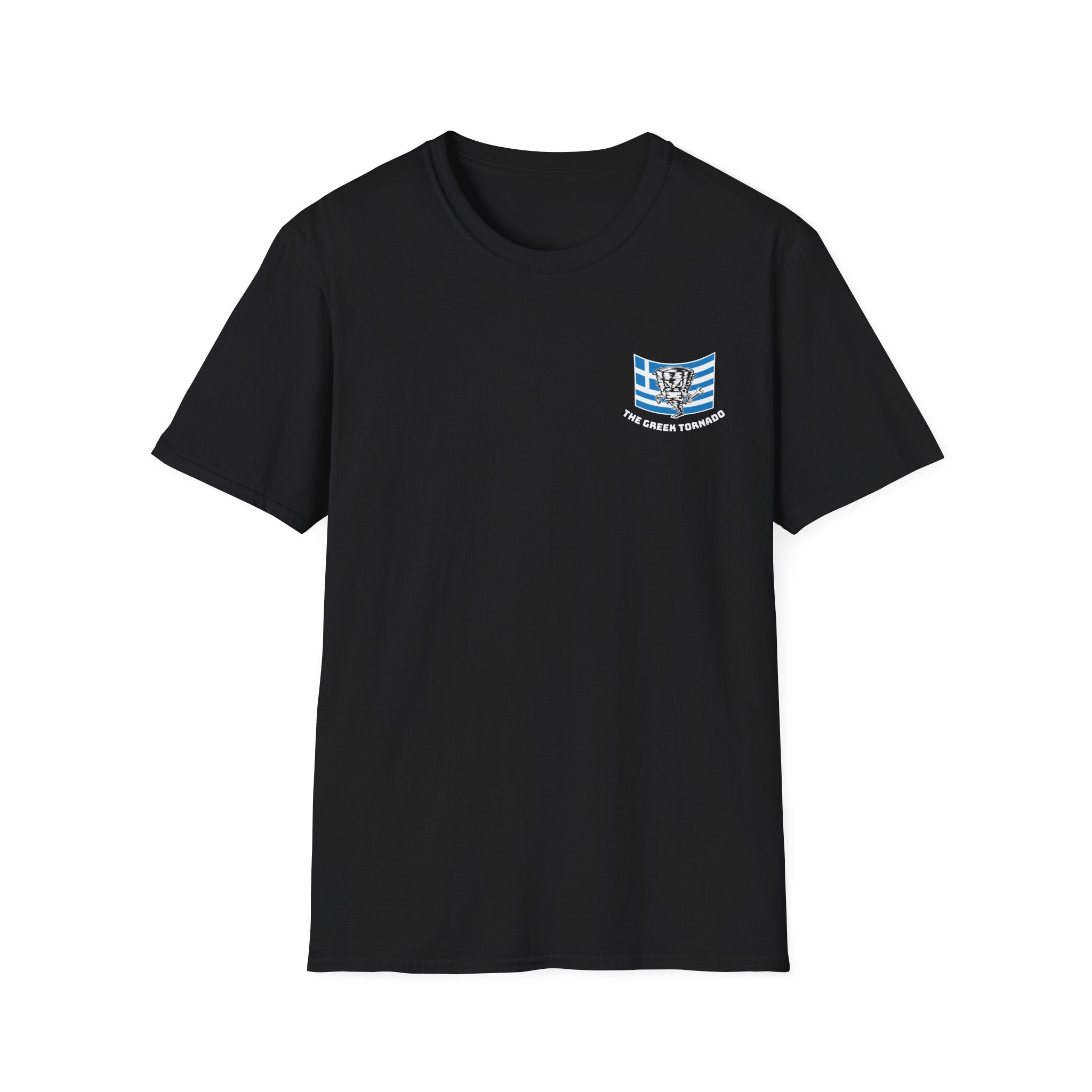The Greek Tornado Shirt Large Back Design