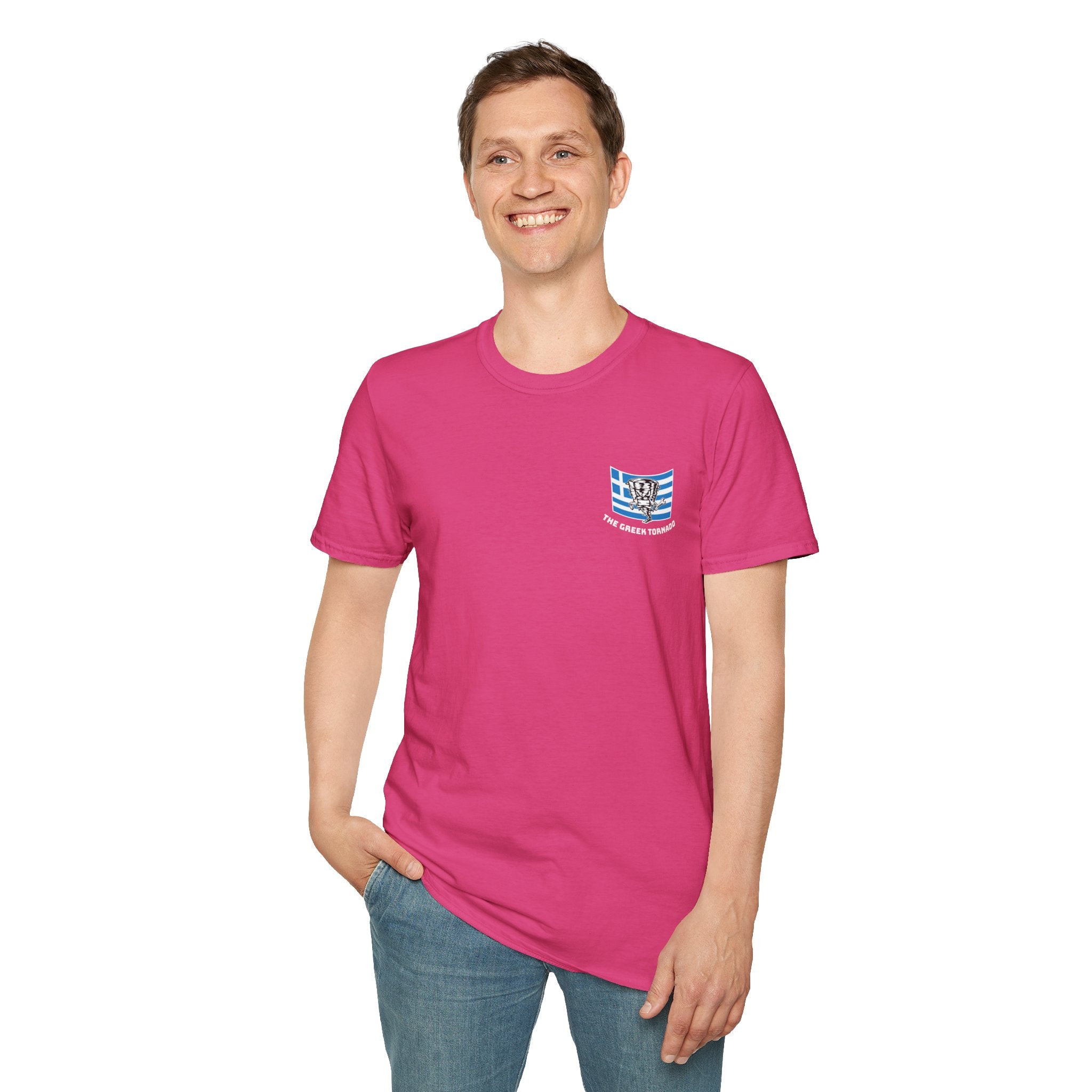 The Greek Tornado Shirt Large Back Design