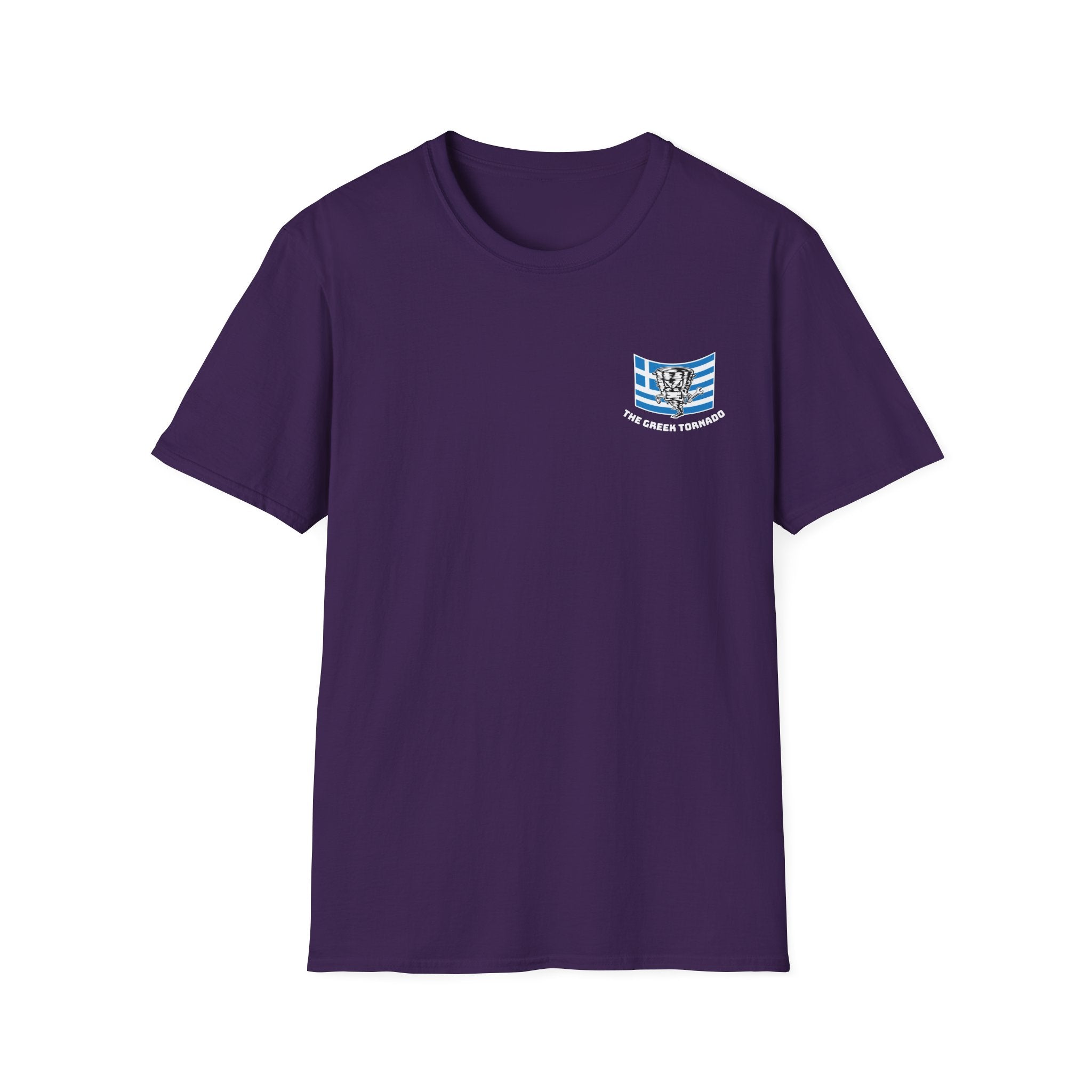 The Greek Tornado Shirt Large Back Design