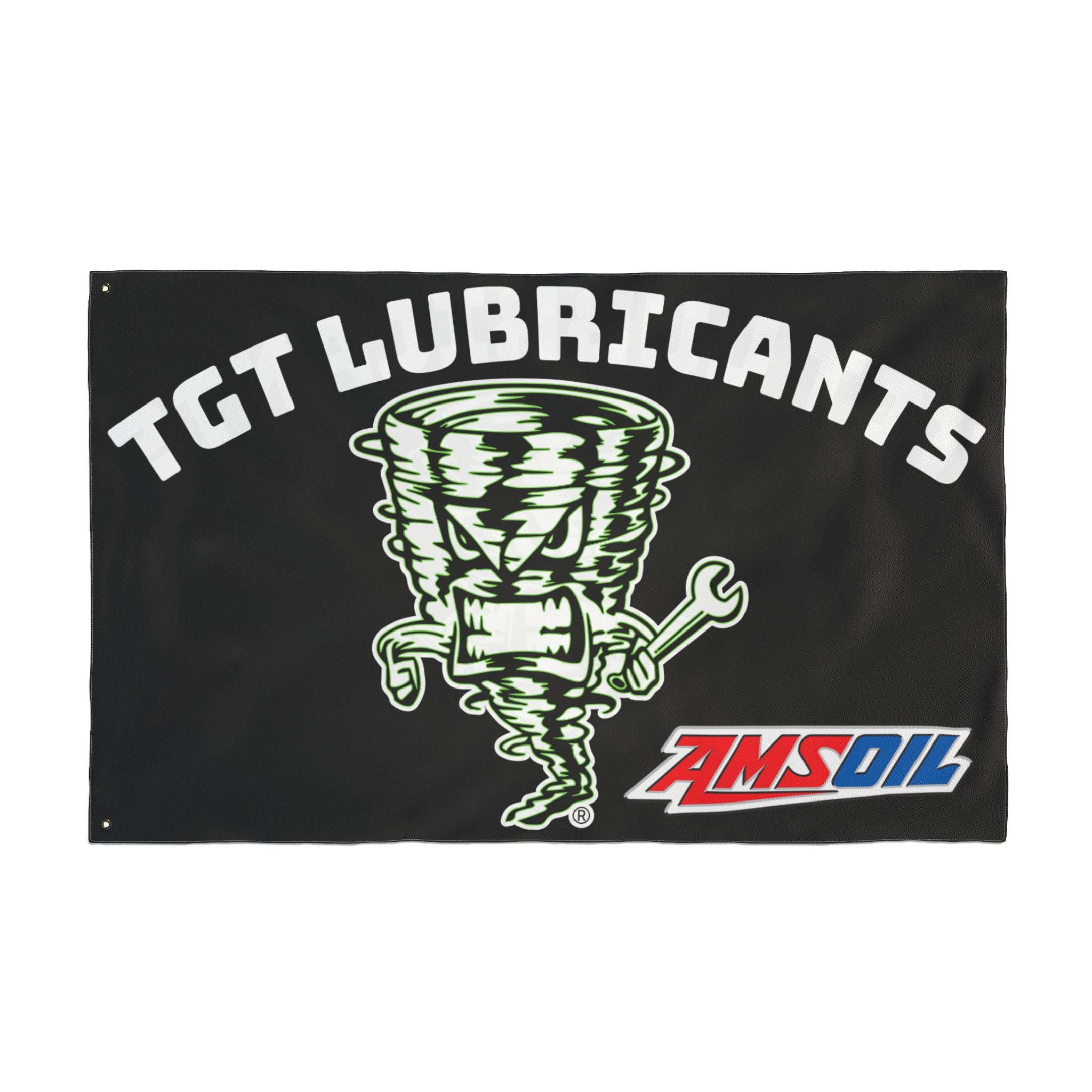 TGT Lubricants Double Sided Flag