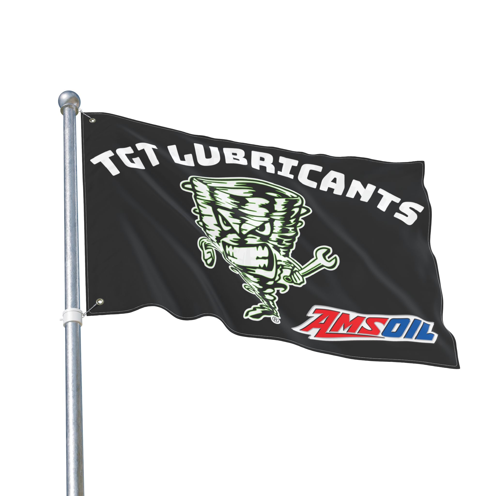 TGT Lubricants Double Sided Flag