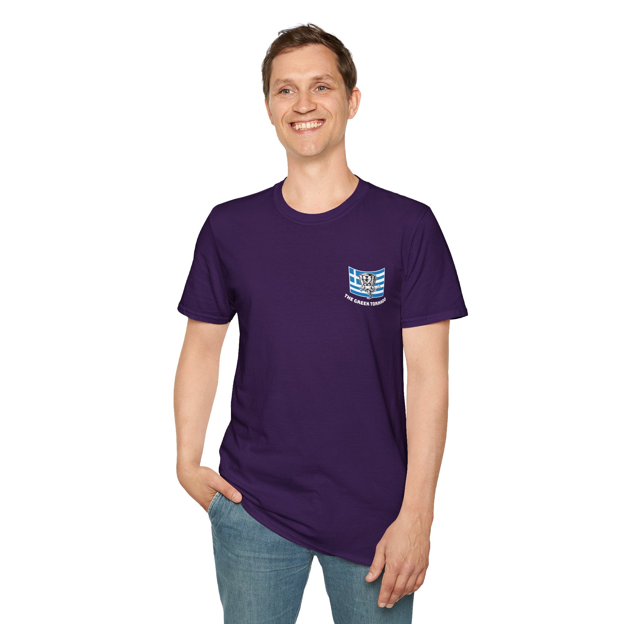 The Greek Tornado Shirt Large Back Design