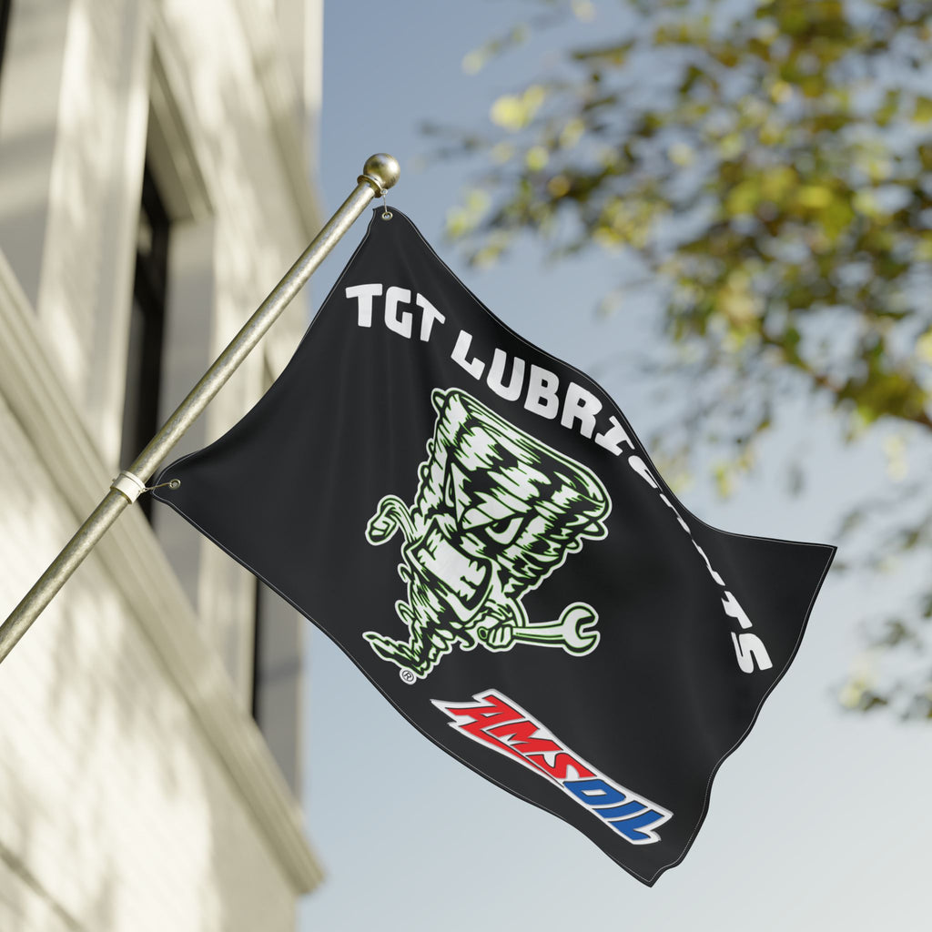 TGT Lubricants Double Sided Flag