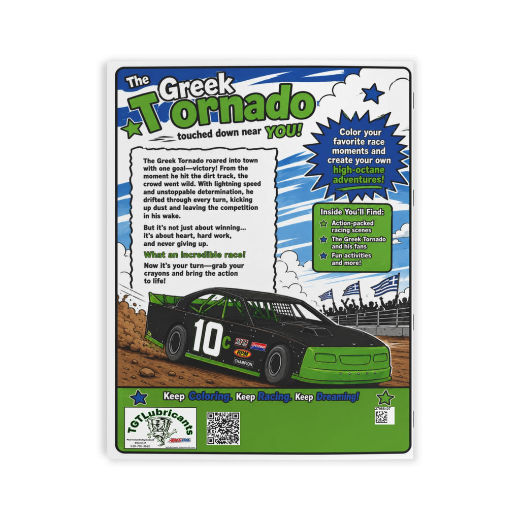 The Greek Tornado Coloring Book