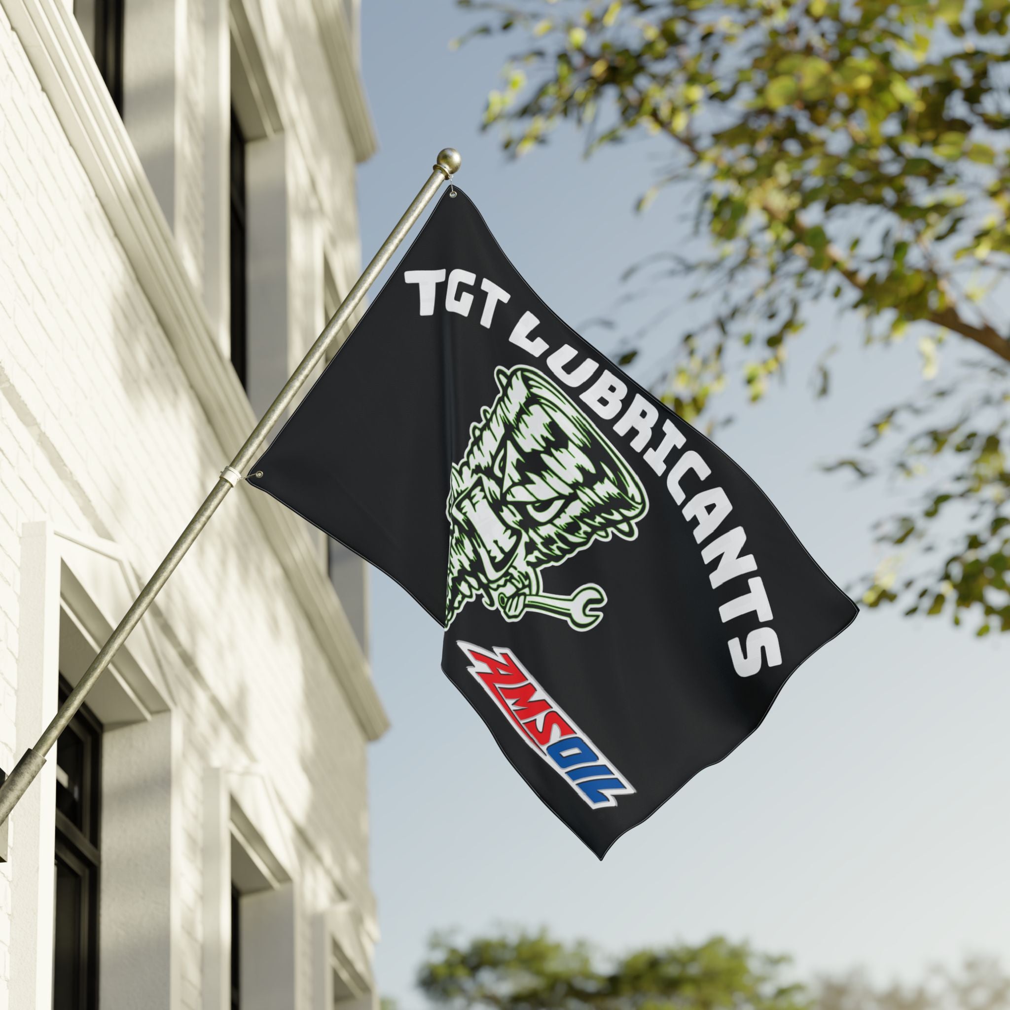 TGT Lubricants Double Sided Flag
