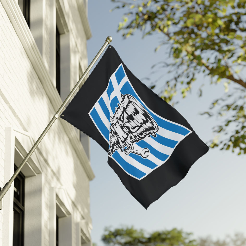 The Greek Tornado Double Sided Flag